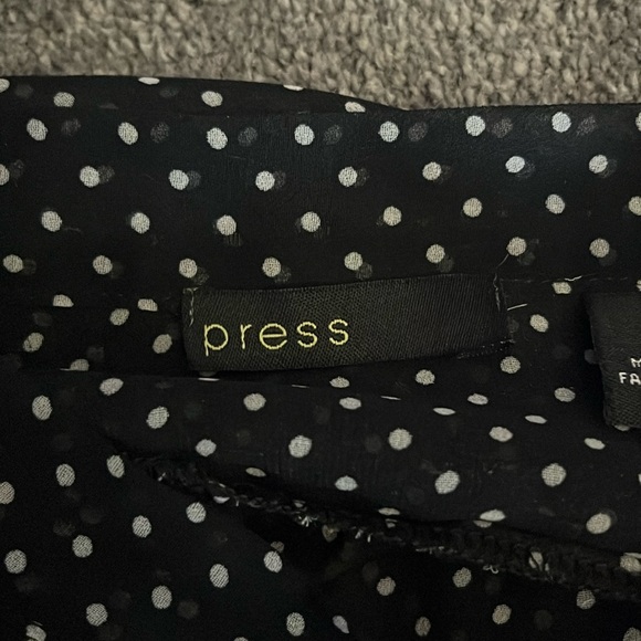 Polka dot press blouse - Picture 2 of 6